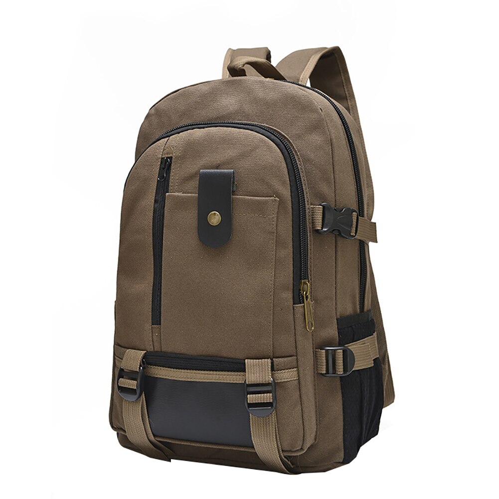 Large Capacity Canvas Men Laptop Backpack Casual Travel Rucksacks Canvas Travel Bag For Teenager Top Mochila Escolar