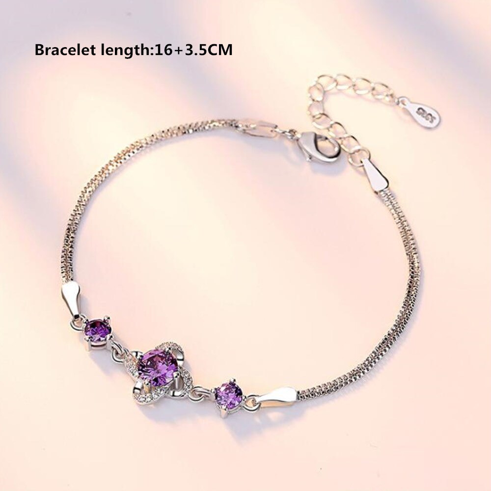 NEHZY-pulsera de plata de primera ley para mujer, brazalete, plata esterlina 925, Circonia cúbica, zirconia, circonita, zirconita, 19 estilos: 1371