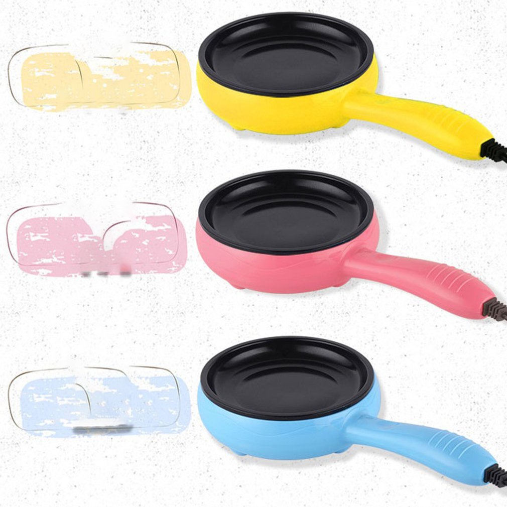 Breakfast Artifact Automatic Power Off Omelet Boiled Egg Steamed Egg Electric Omelet Pot Double-Layer Mini Electric Frying Pan