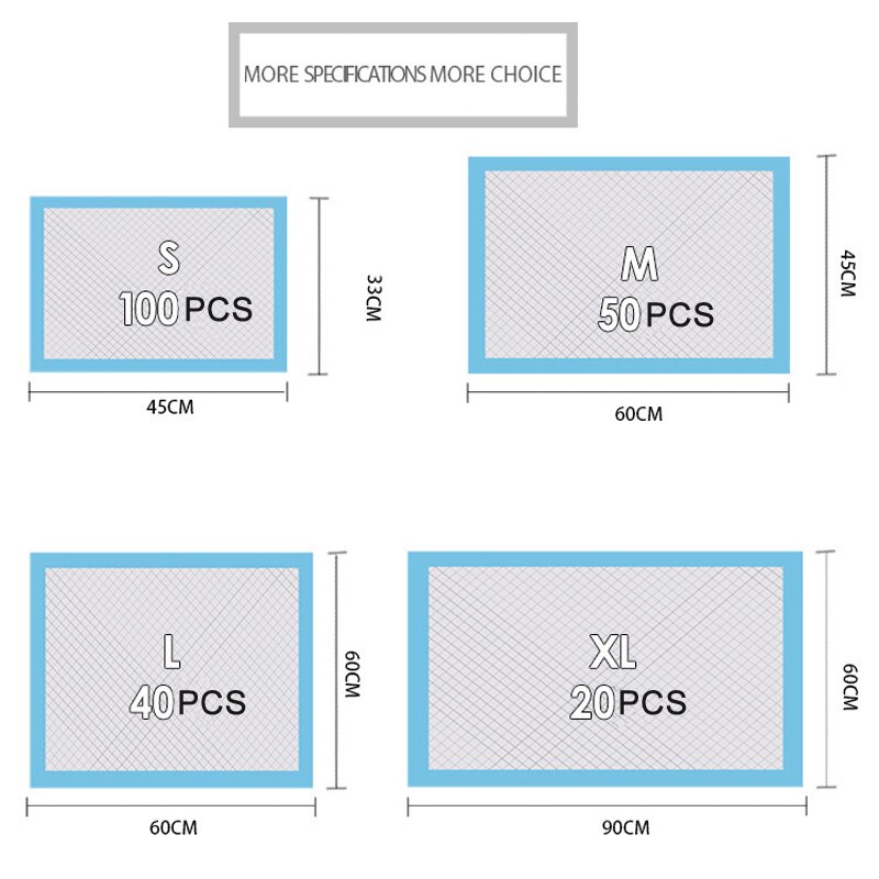 Superabsorberende luier voor huisdieren, hondentraining, urinepad, luiers voor huisdieren, deodorant, antibacterieel voor huisdieren