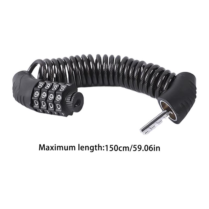 Cerradura de cadena para patinete, cerradura de cadena para patinete eléctrico, cerradura de cable combinada, cerradura de seguridad antirrobo para motocicleta