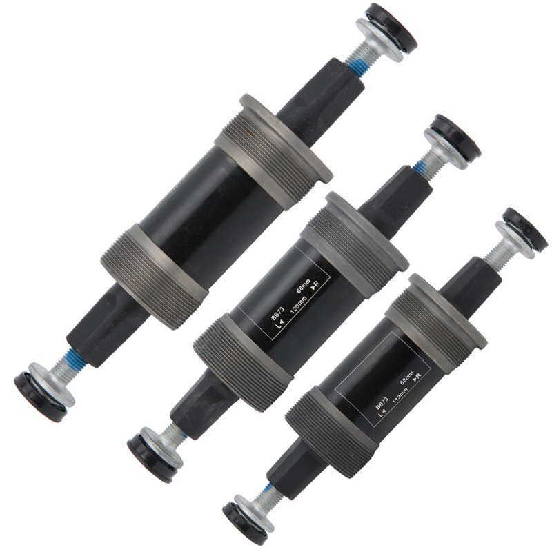 68mm Bicycle Bottom Bracket Carbon Steel Sealed Square Taper Bottom Bracket Metal Bottom Bracket Bearing For MTB Bike with Screw