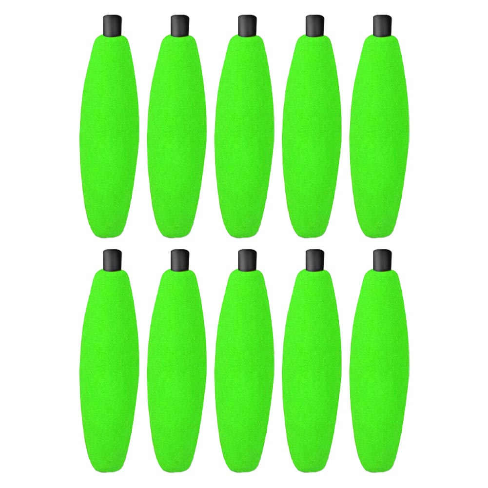 10pcs Peg Floats Catfish Fishing Bobbers Foam Rig Float Crappie Trout Fishing Accessories High-density Foam Tackle Buoys: 0.8# / Red