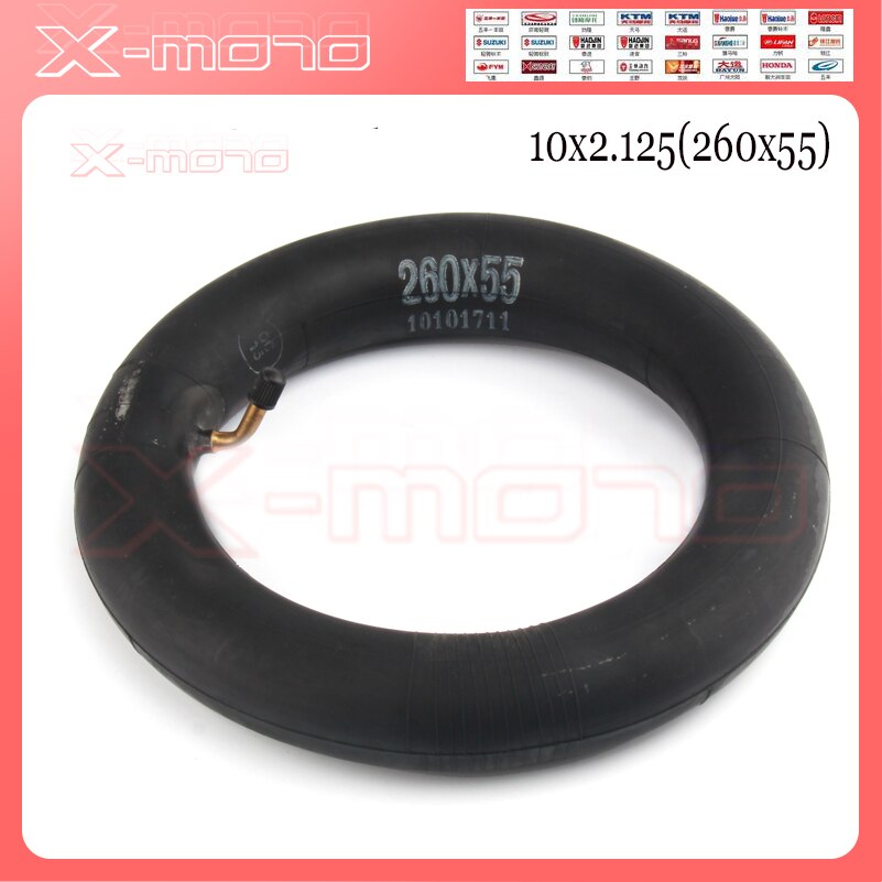 Hoverboard de equilibrio para patinete eléctrico, neumático de equilibrio inteligente de 10 pulgadas con tubo interno, 10x2.125