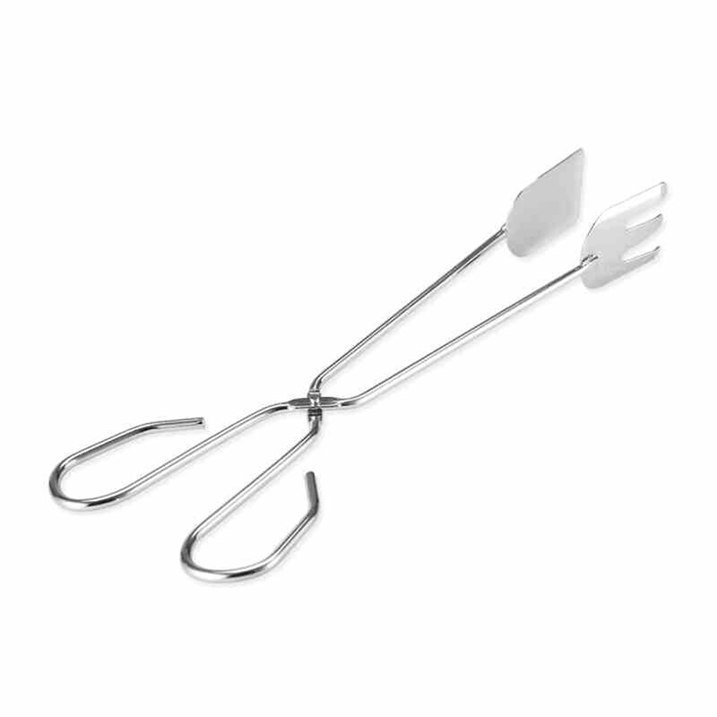 Outils de Barbecue pratiques acier inoxydable ciseaux Type pince à nourriture grillée accessoires pour Barbecue pinces portables Gadget d'extérieur