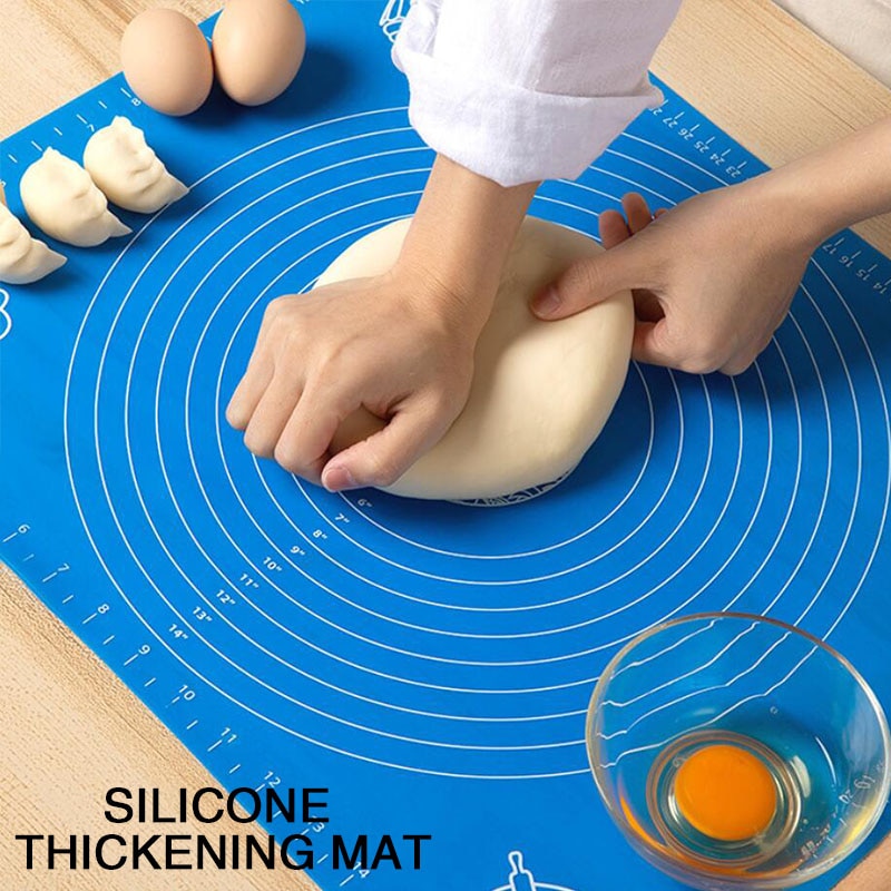 Kneading dough mat silicone Thick Non-stick Rolling Mats Pastry Accessories Sheet Pads Kitchen Cookie Cake Baking Mat Tools
