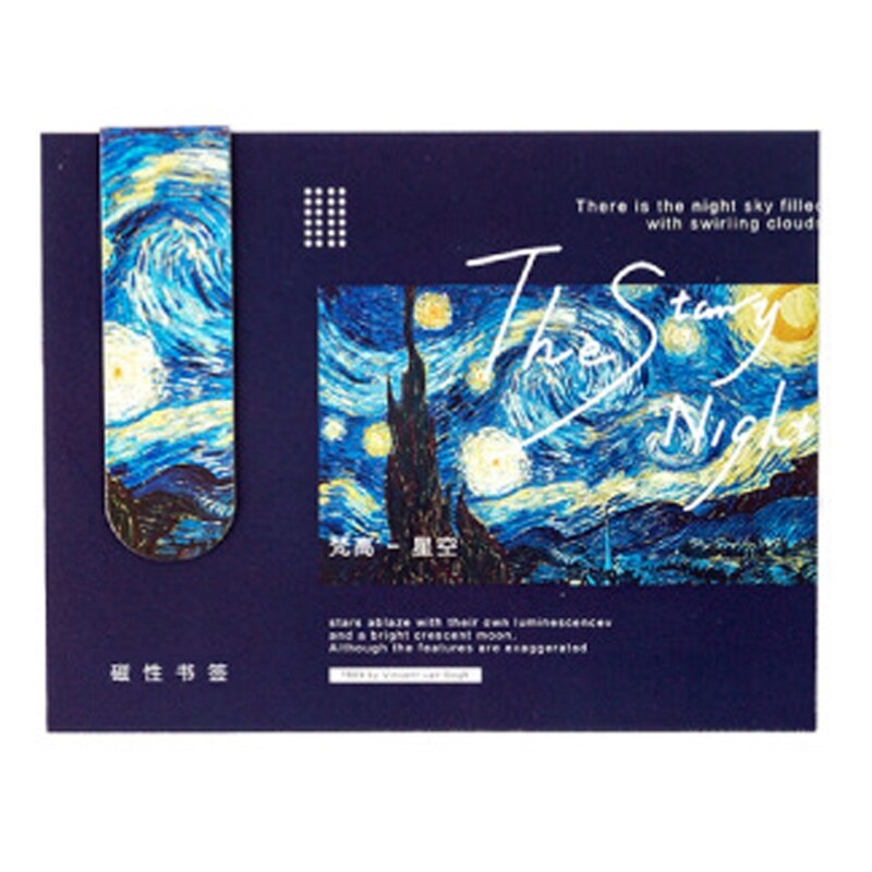 Magnetic Bookmarks Literature Art DIY Decoration Bookmarks B36C