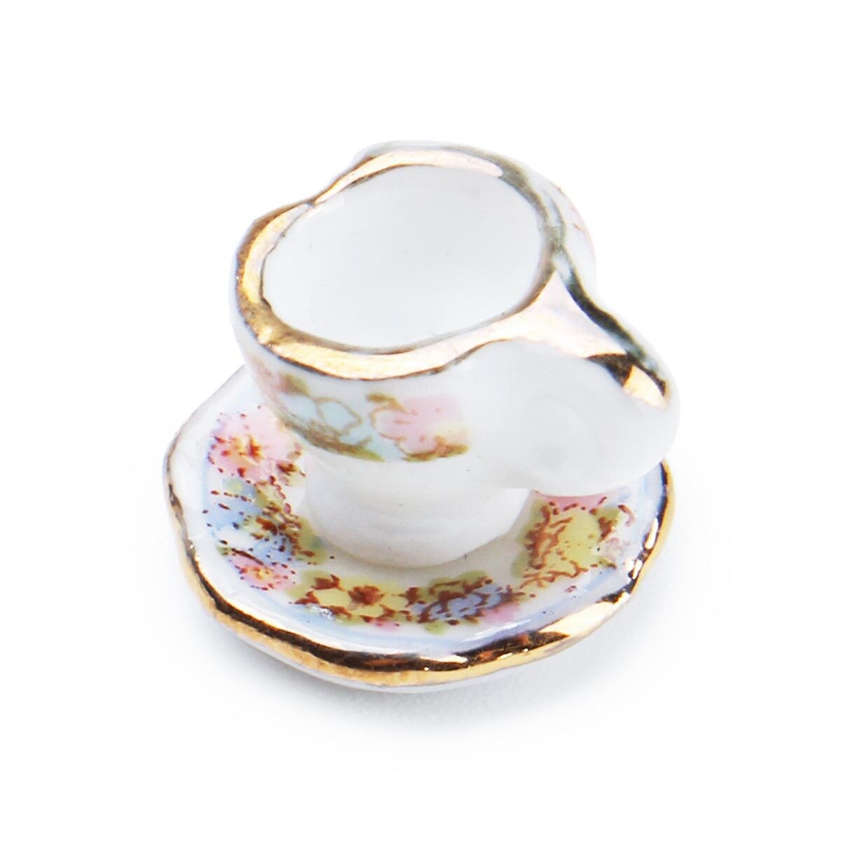 40 pz/impostato in Miniatura Casa Delle Bambole mini Da Pranzo merce Cina impostato da Tè in Ceramica Vaso di Accessori casa di Bambola miniatura di Accessori Arredamento