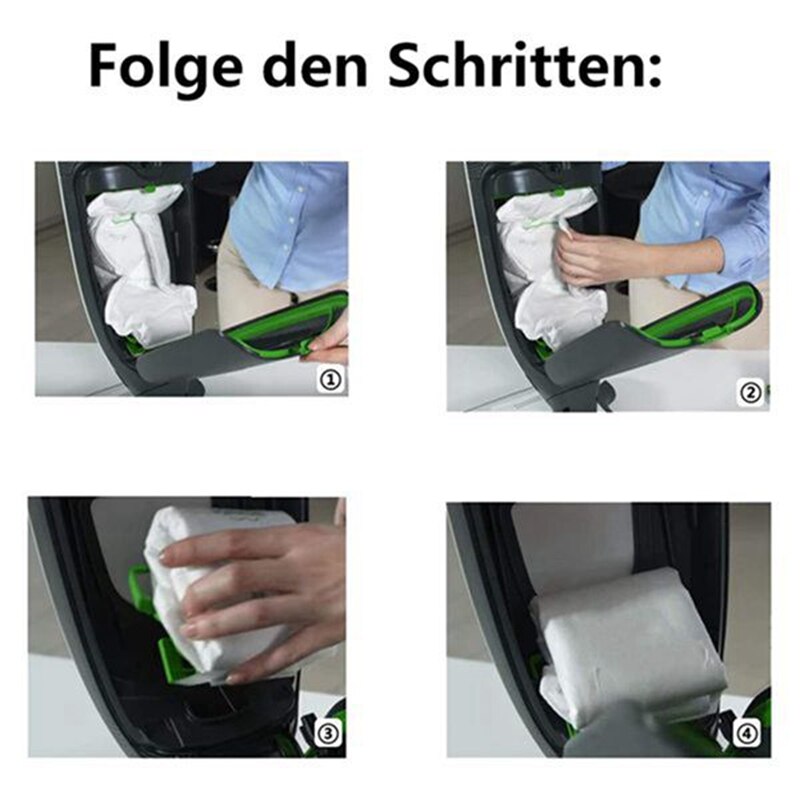 12 Pack Vervanging Stofzuiger Zakken Wegwerp Stofzakken Voor Vorwerk Kobold VK200 FP200 Stofzuiger Accessoires