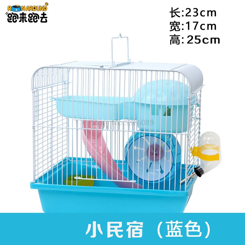 Hamster KäFeige Paket Goldene Bär Kamerad Villa Liefert einstellen Komplett Nest Neuling: Gold