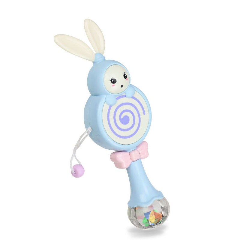 Baby Spielzeug Spaß Wenig Laut Glocke Baby Ball Rasseln Spielzeug Entwickeln Baby Intelligenz Greifen Spielzeug HandBell Rassel Spielzeug Für Baby/Infant: Rattle Blue