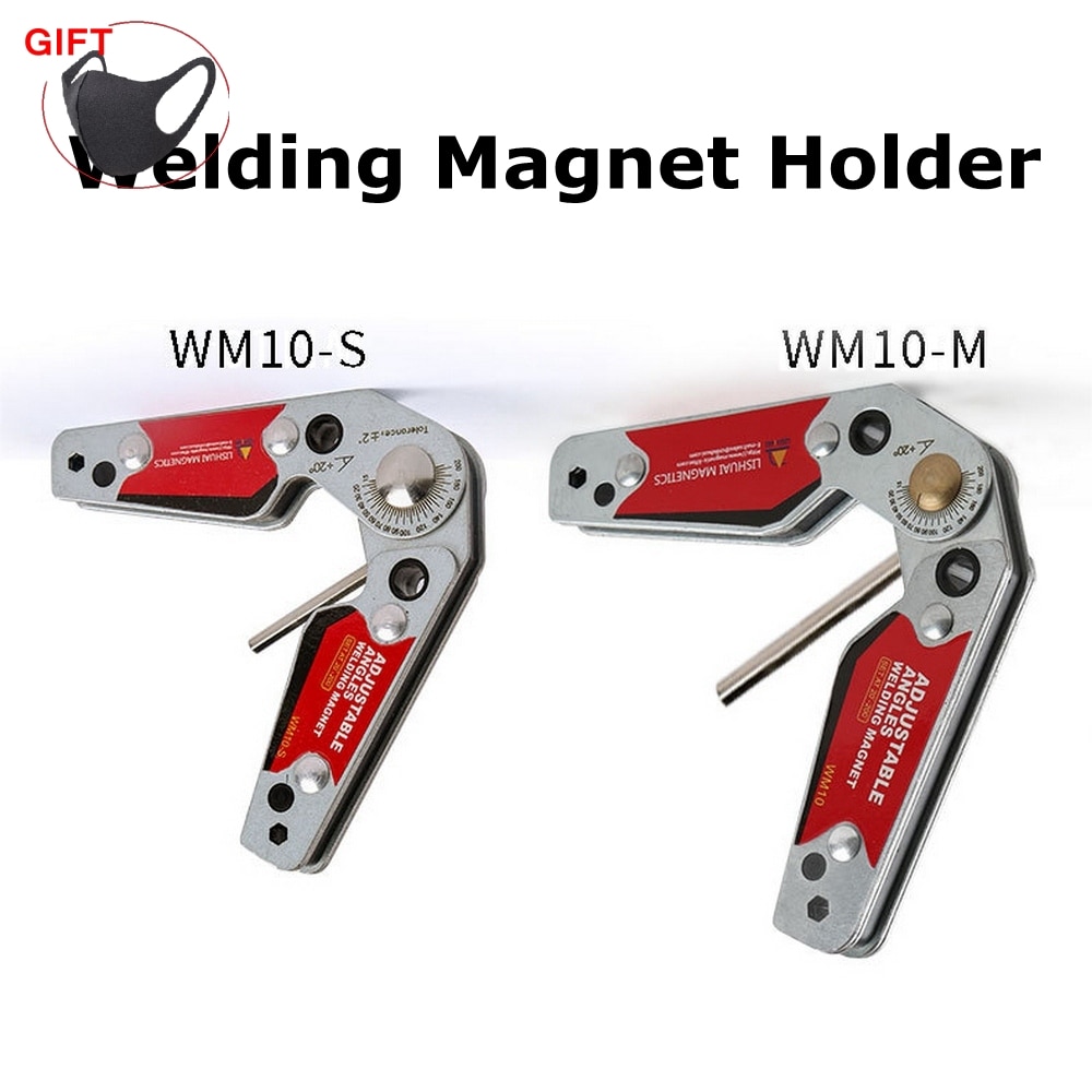 Welding Magnet Adjustable Angle(20°~200°) Welding Holder Welding Fixture Corner Clamp Strong Magnetic Welding Corner Tool