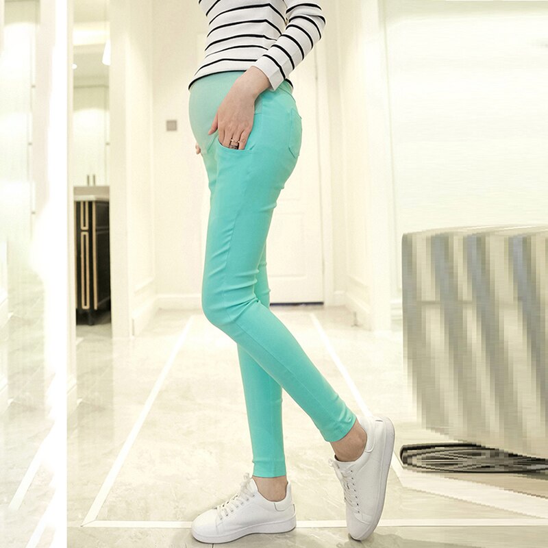 Maternity Pencil Pants For Pregnant Trousers Casual Pregnancy Clothes Maternity Nursing Prop Belly Pant Pregnancy Clothing