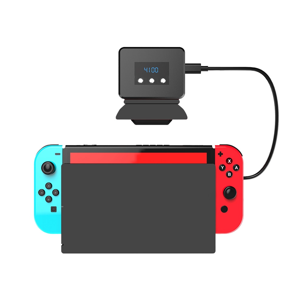ALLOYSEED supporto per dissipatore di calore di raffreddamento per Console di gioco USB per nintendo Switch Base del radiatore di raffreddamento da tavolo con schermo