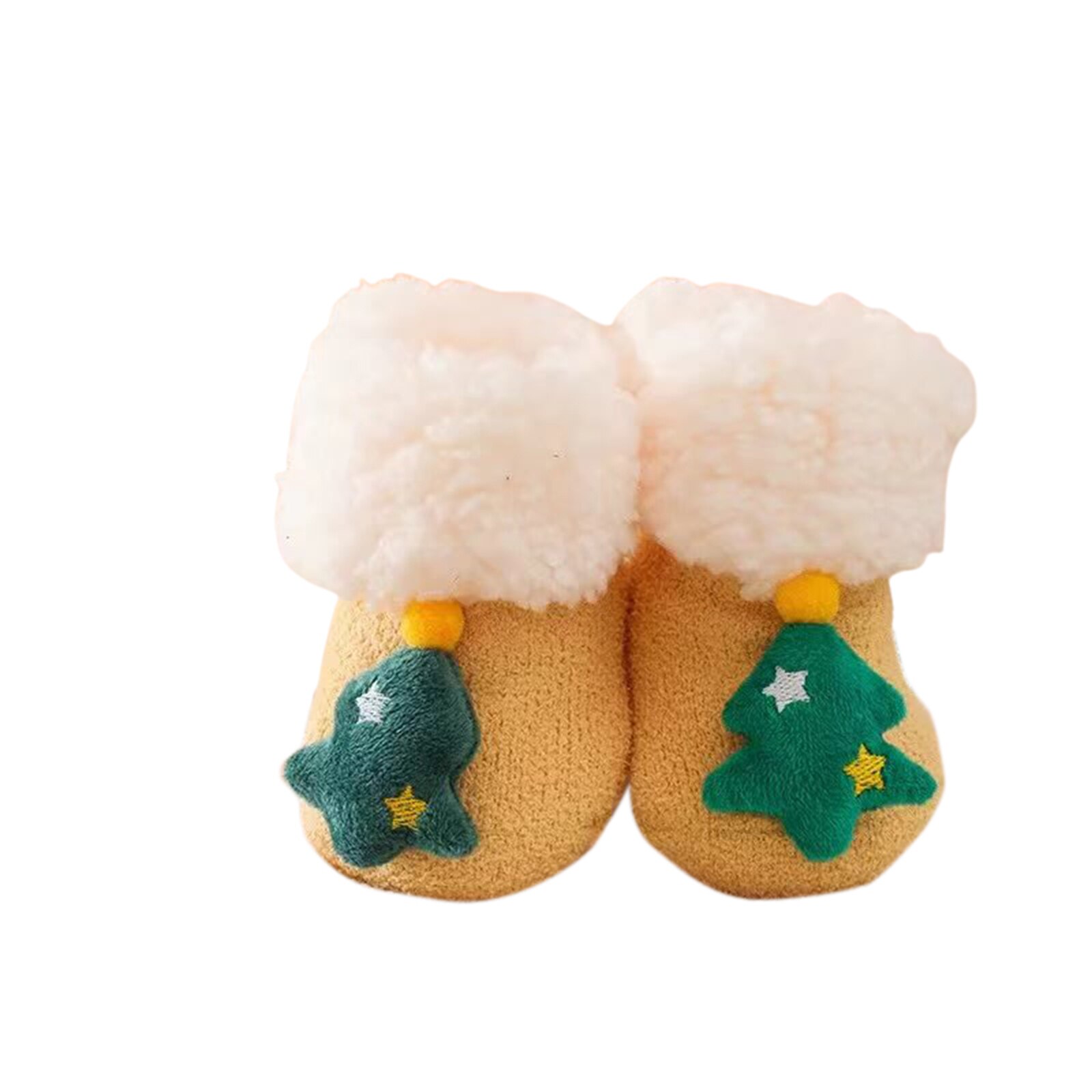 Baby Kerst Floor Sokken Winter Warm Antislip Sokken Voor Jongens Meisjes 0-2 Jaar Oud: A / 0-1Year