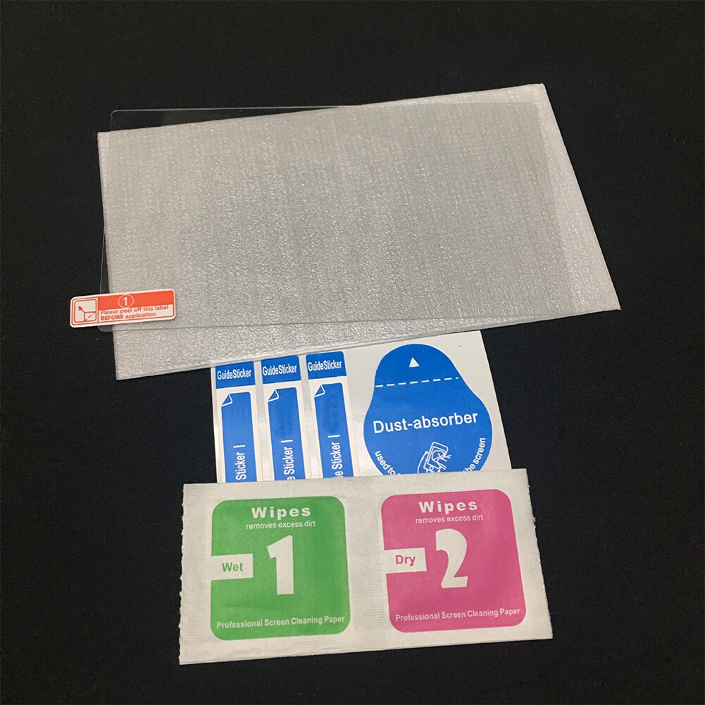 Protetor de tela capa anti risco claro máquina de jogo à prova impressão digital fácil instalar vidro temperado substituição para interruptor lite