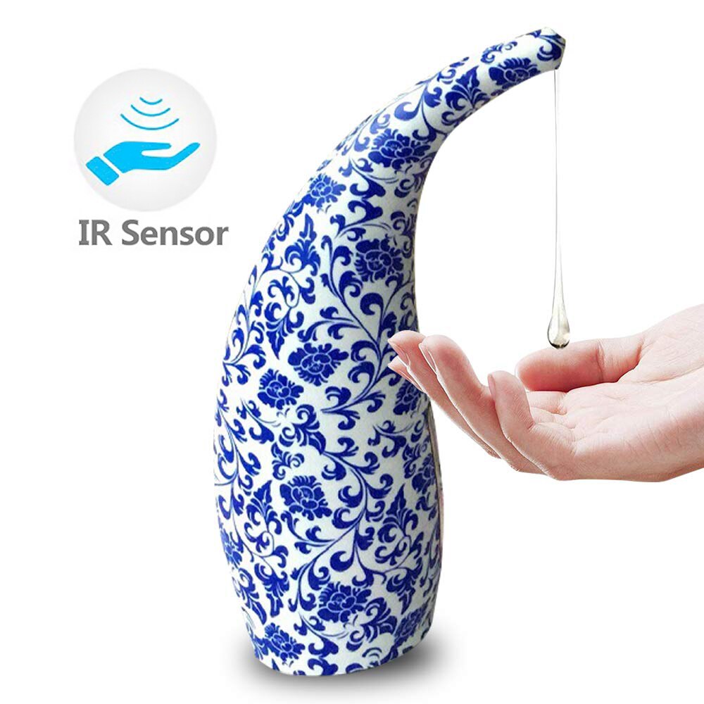Liquid Soap Dispenser 400Ml Automatic Intelligent Sensor Induction Touchless ABS Hand Washing Dispensers For Kitchen Bathroom: 300ml