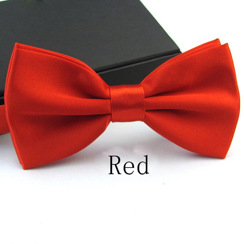 Modne czerwone akcesoria ślubne męskie muszki i kieszonkowe kwadratowe serwetki jednokolorowe muszka chusteczka zestaw JBtr0018a06