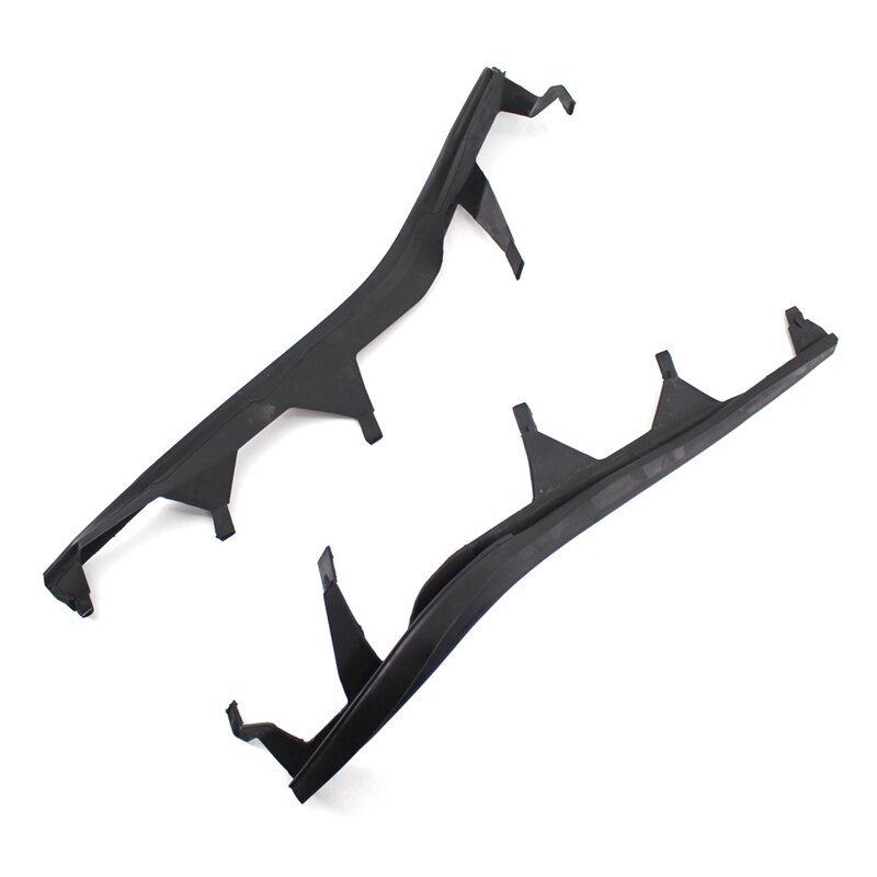 Conjunto de tiras de cubierta de faro superior de coche, junta de banda de sellado de faros delanteros para BMW E46 4 Door 325I 2002-2005 63126921859 631