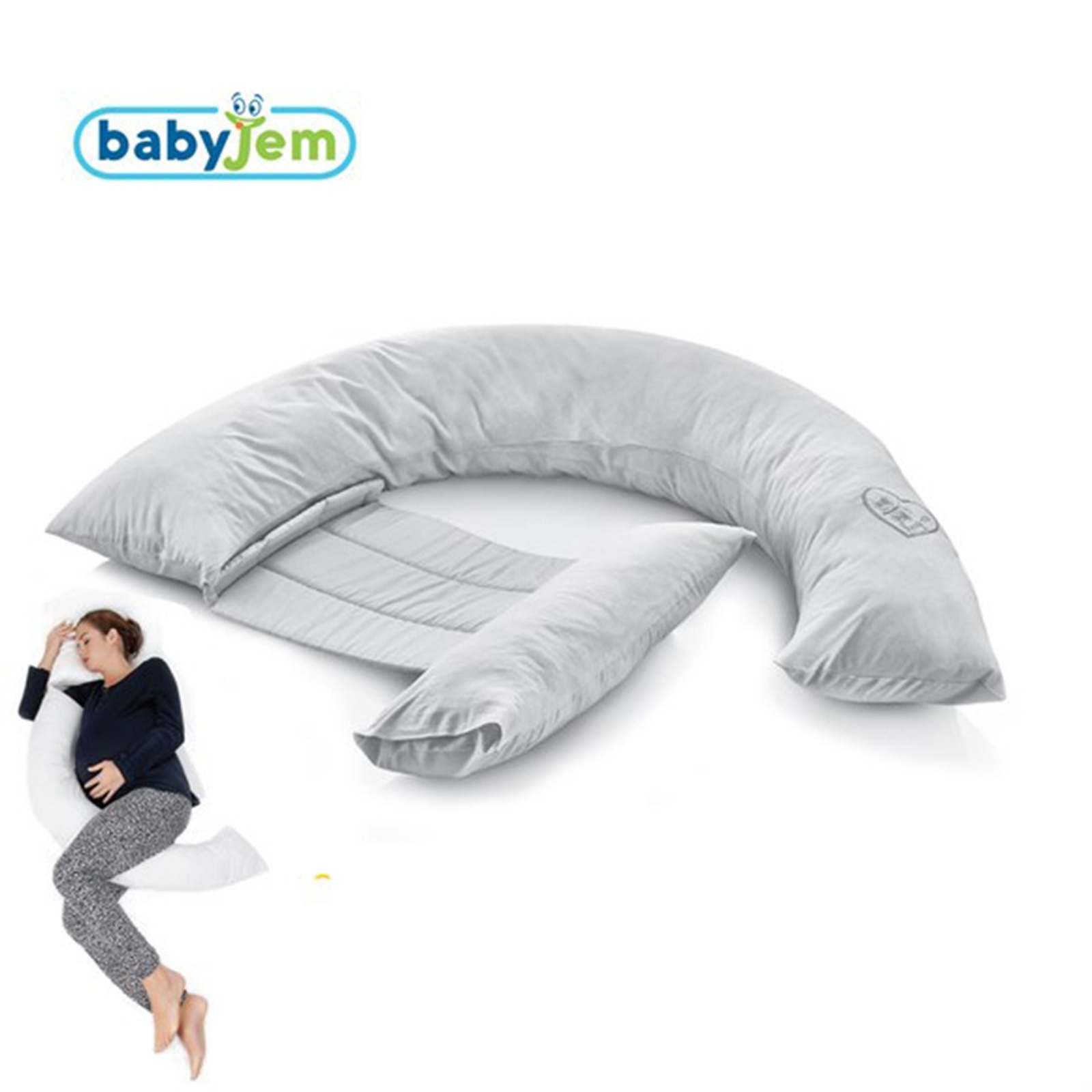 ebebek Babyjem Back-Supported Nursing Breastfeeding Pillow: Default Title