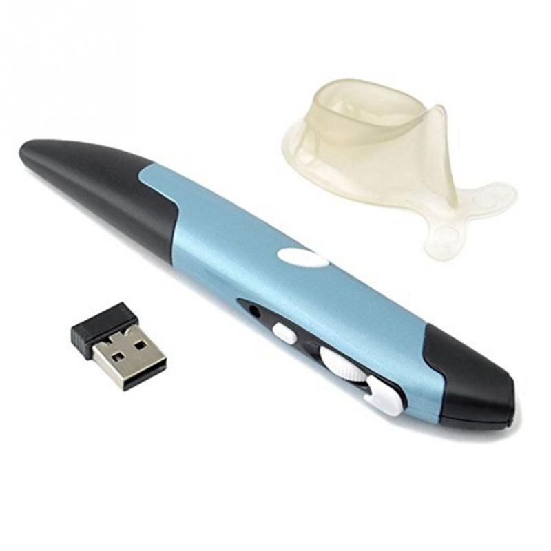 2.4G Draadloze Optische Presenter Ergonomisch Pen Muis Voor Tablet Laptop Pc Desktop Pen Vormige Voor Handschrift Input Muis