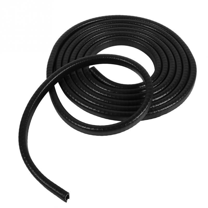 U Pijler Lock Autoruit Deur Trim Rubber Met metalen Rand Afdichting Strip afdichting Geluidsisolatie