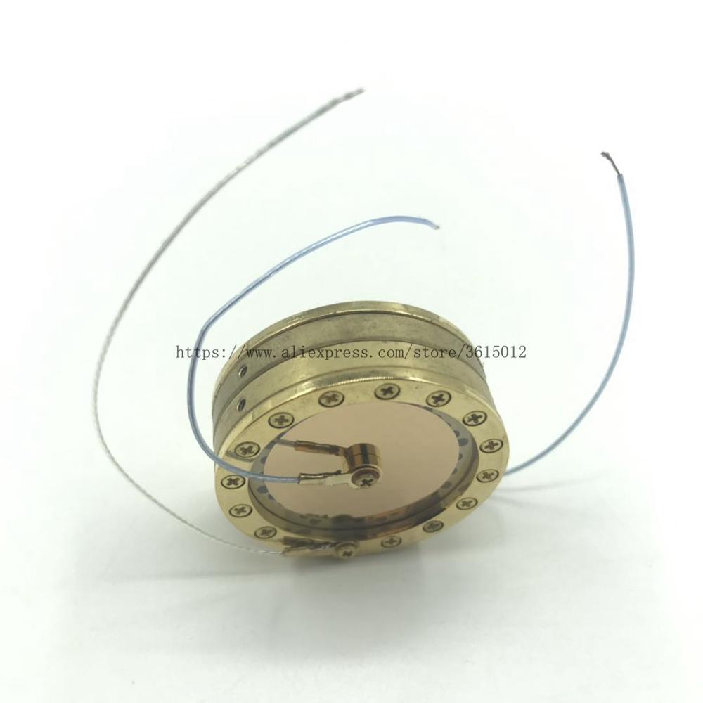Double Sided Gold Recording Condenser Mic 34 mm Diameter Microphone Large Diaphragm Cartridge Core Capsule