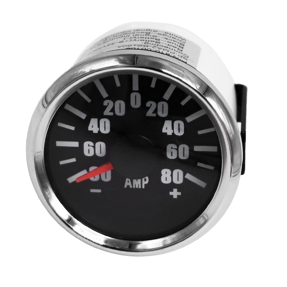 Digitale Auto Boot Ampèremeter-80 ~ 80A /-150 ~ 150A Amp Current Meter Tester Rode Led Backlight display: 80A BS