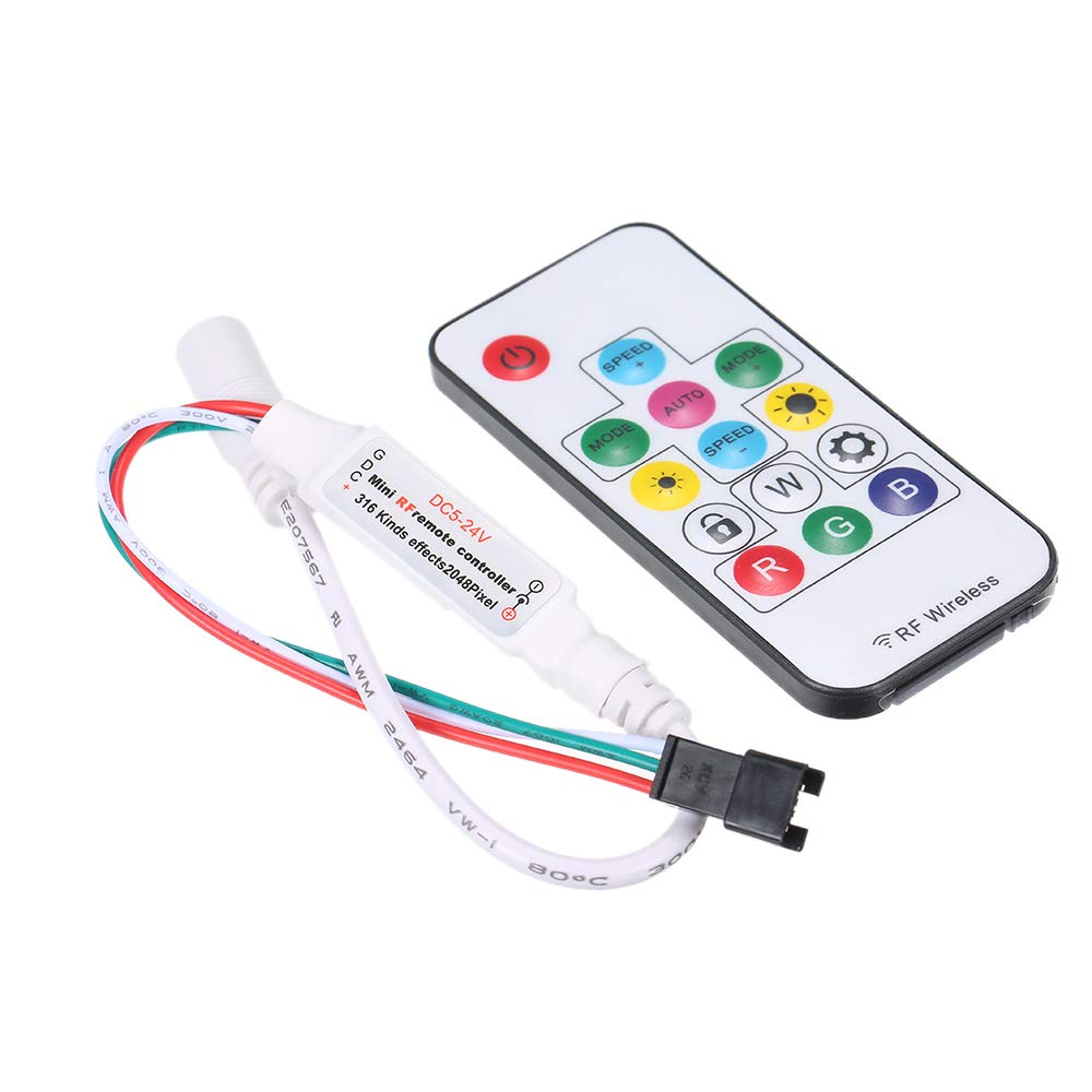 SP105E SP106E SP107E SP108E Bluetooth wifi music remote Controller For WS2801 WS2811 WS2812B SK6812 Magic Lights LED Pixel Strip