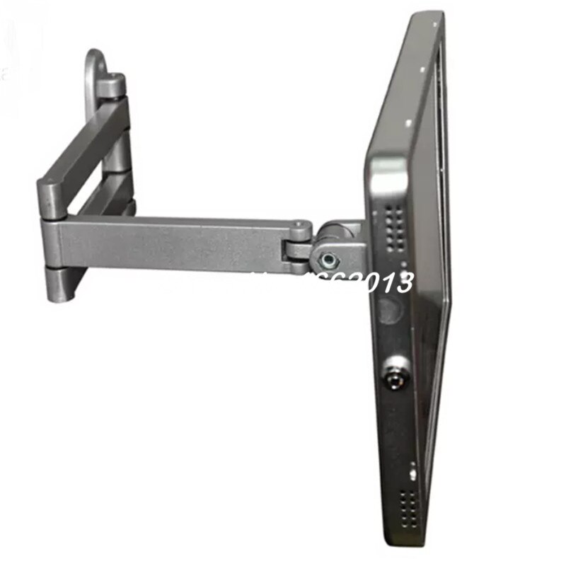 locked mounting case for display ipad pro,12.9 inches tablet mount enclosure.flexible articulating arm stand holder with locking