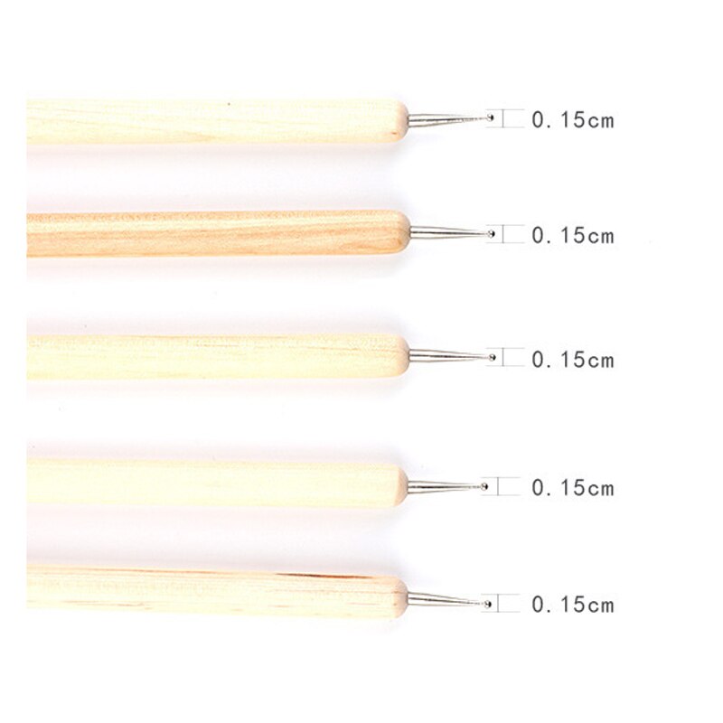 5 Pcs Acrylic or Wood Embossing Stylus Tools Set for Scrapbooking DIY For Fine Lines Freehand Embossing and Intricate Patterns