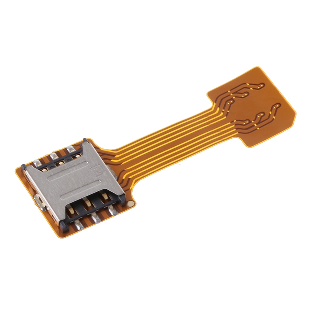 Mini Dual SIM Card TF Card Adapter Extender For Samsung Android Nano SIM