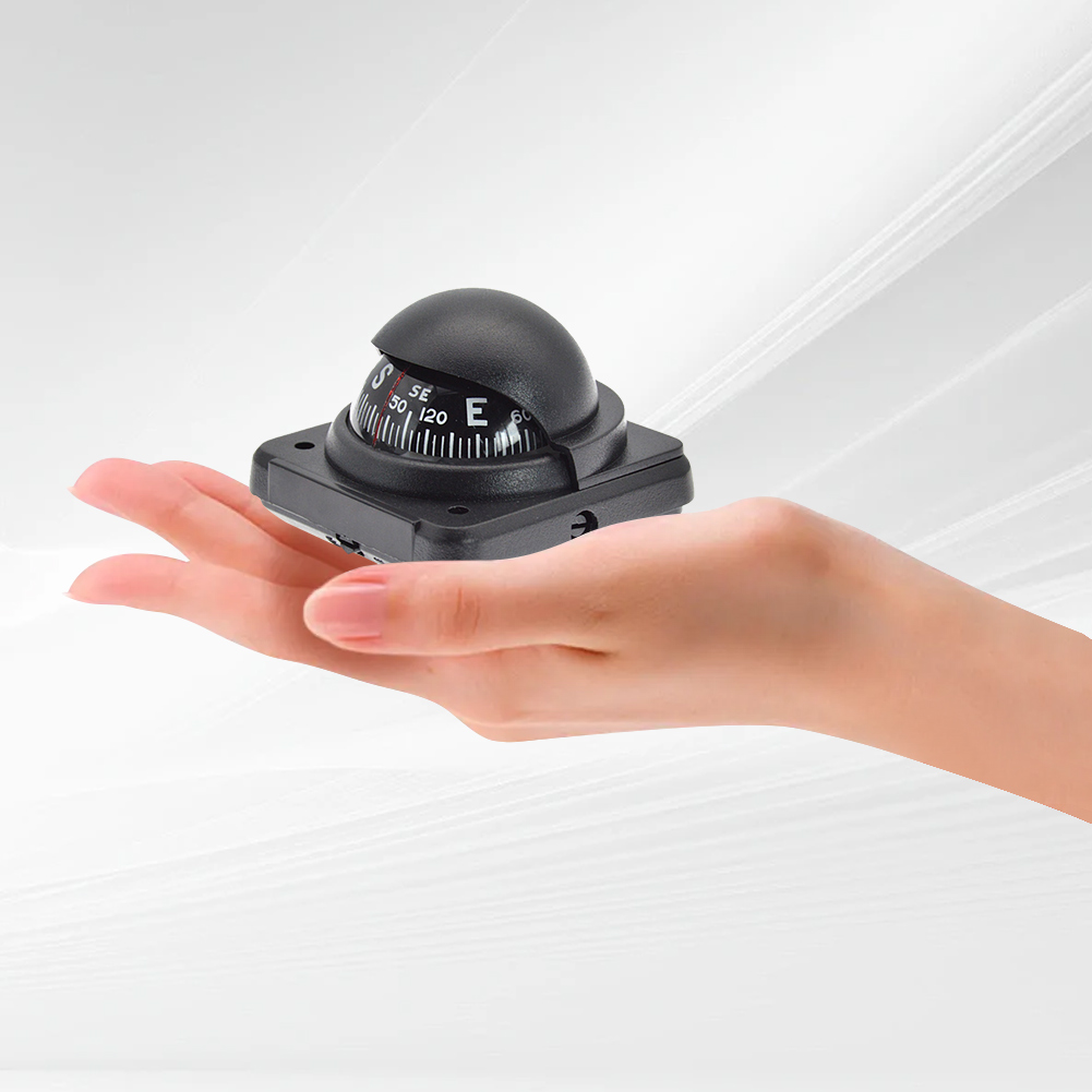 1-5PCS Navigation Magnetic Compass Digital Marine Voyager Nautical Marine Compass for Car Watercraft Boat Caravan Truck