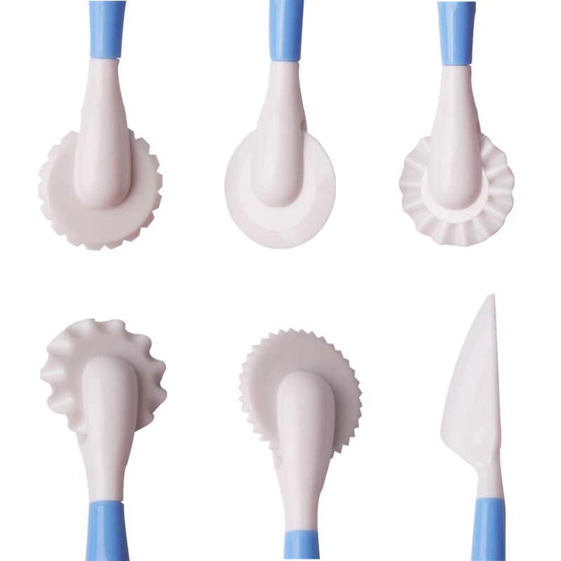 Delidge 3 stks/set Fondant Cake Pen Decoratie Set 6 Patronen Bloem Sugarcraft Modelling Gereedschap Graveren Snijden Pennen Tool