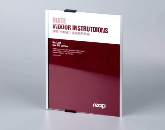 Office Indoor Horizontal Vertical Wall Mounted Sign Holder Display INFO Label Holder Room Door Sign Bulletin Board Picture Frame: inner size 210x297mm