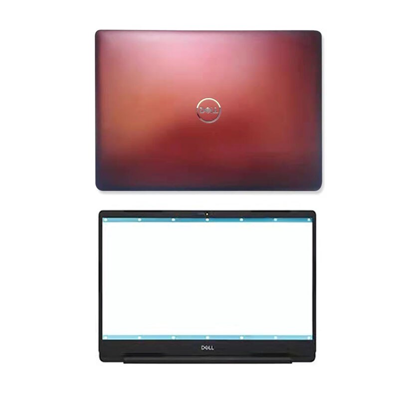 Lcd Back Cover / Front Bezel/Polssteun/Bottom Cover/Scharnier/Crimson Voor Dell Inspiron 14 5480 5485 5488 Serie Laptops: AB cover