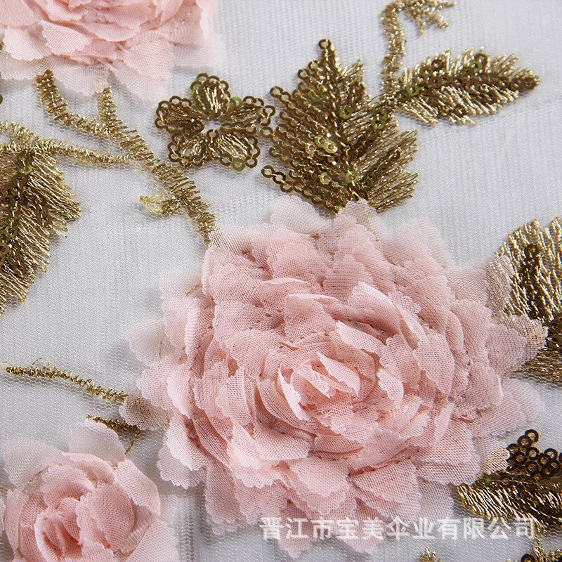 Triple Fold Dubbele Geborduurde Paraplu Uv-bescherming Paraplu Parasol Kant Geborduurde Paraplu Zowel Zonnige En Regenachtige