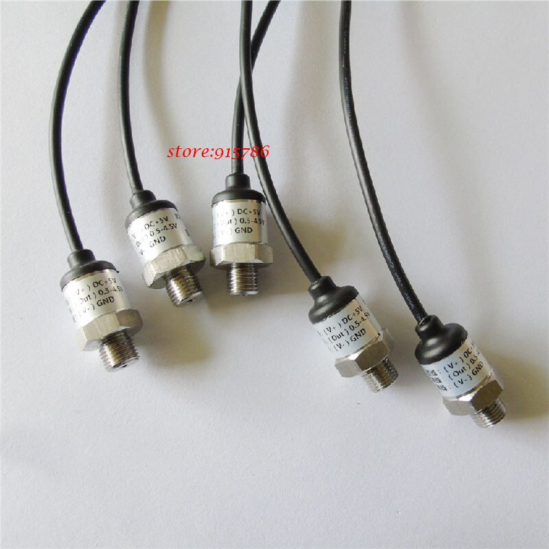 5KPA 40KPA 10KPA pressure sensor 0.5 m 1M 4M water tank level sensor 0.5V-4.5V level sensor G1/4 3-wire