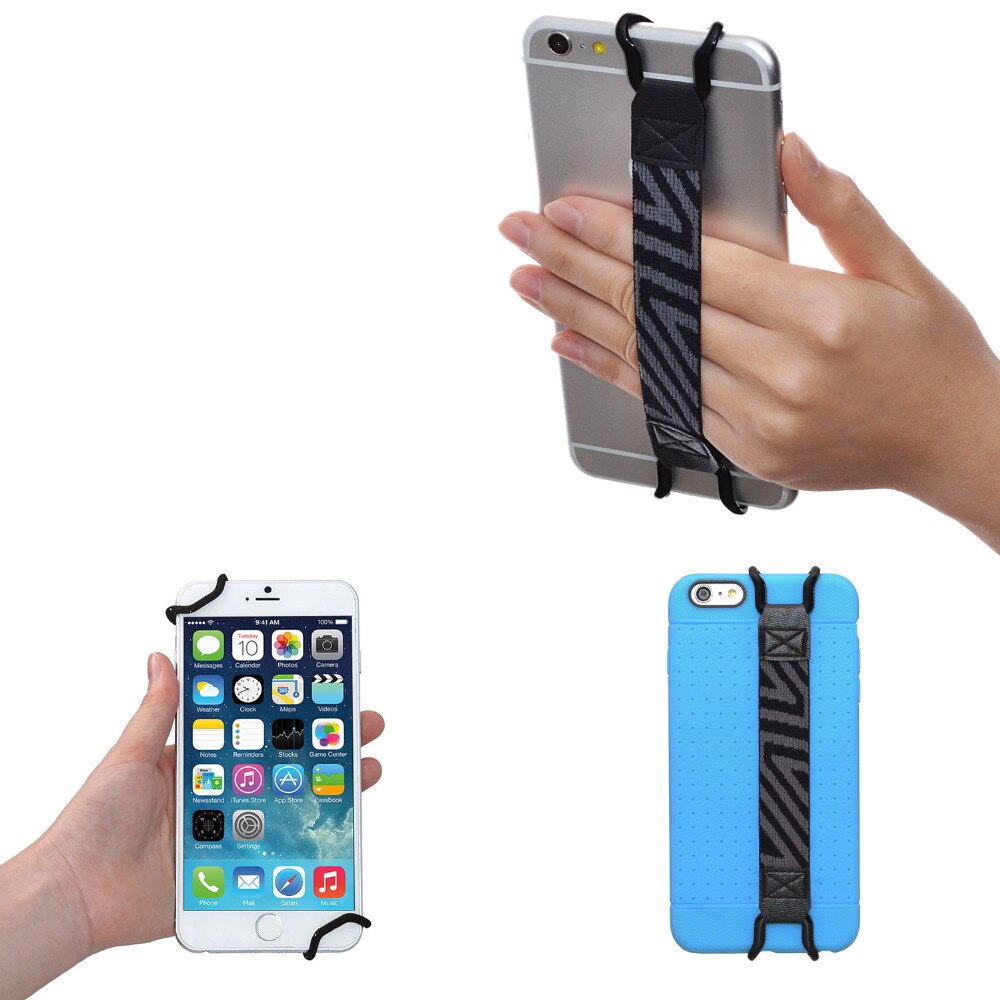 TFY dragonne de sécurité support pour téléphone pour iPhone 8 7 (Plus) XS Max/11 Pro max-samsung S4/S5-Galaxy Note 2/3/4