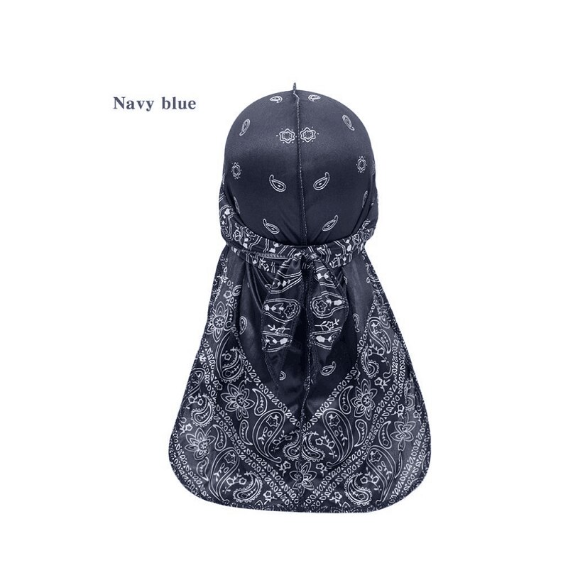 Custom Unisex Silky Durags Satin Silk Bandana Durag Headwrap Durag