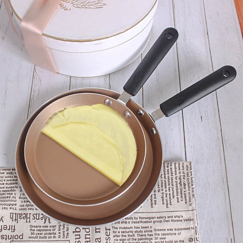 Non-stick frying pan copper red frying pan ceramic induction safety non-stick frying pan