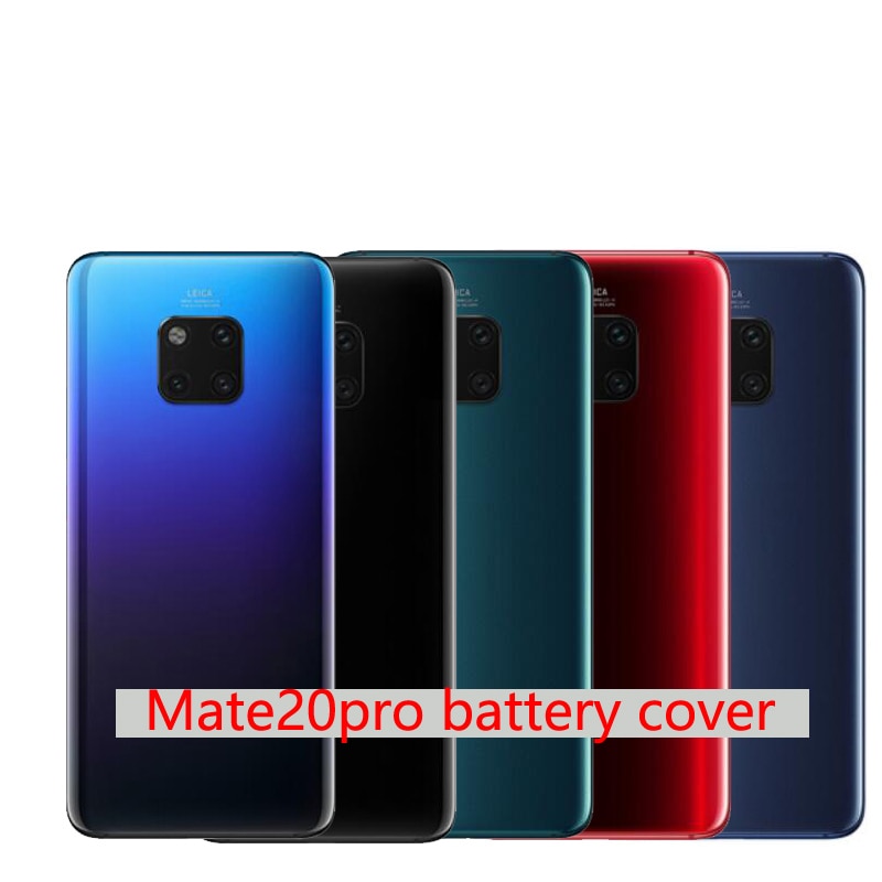 Nuovo alloggiamento OEM Mate20 Pro per Huawei Mate 20 Pro coperchio batteria in vetro riparazione sostituzione porta posteriore telefono posteriore
