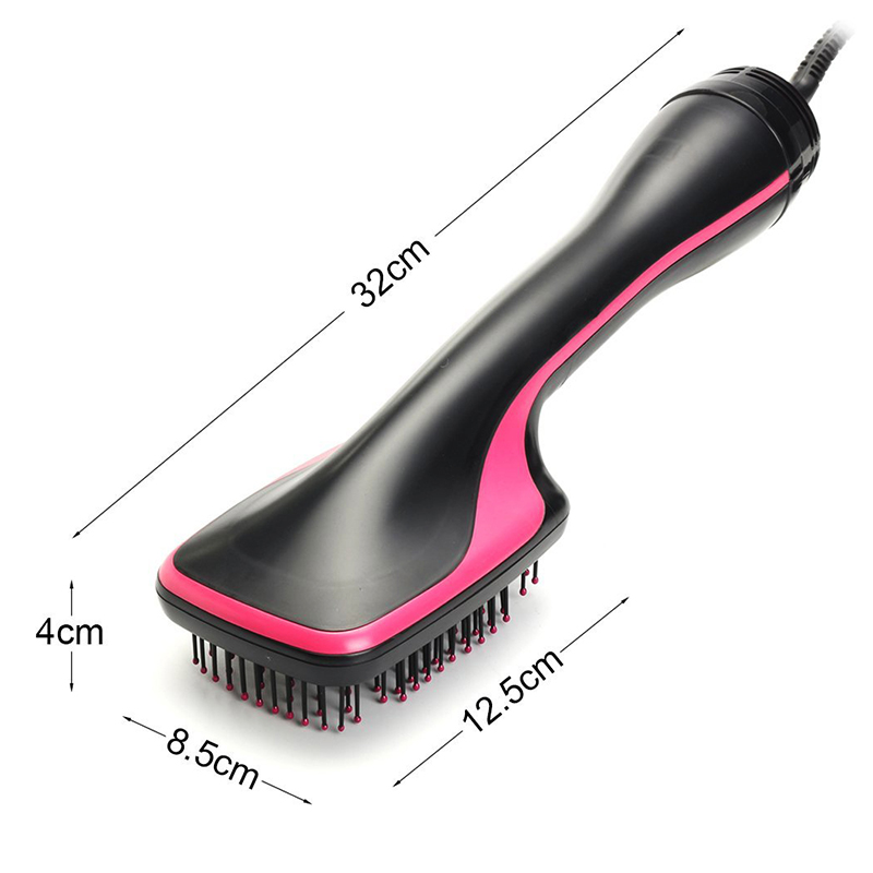 Heißluftgebläse Haartrockner Bürste Fön Pinsel Styler für rotierende Glättbürste Trockner Günstiger Haartrockner