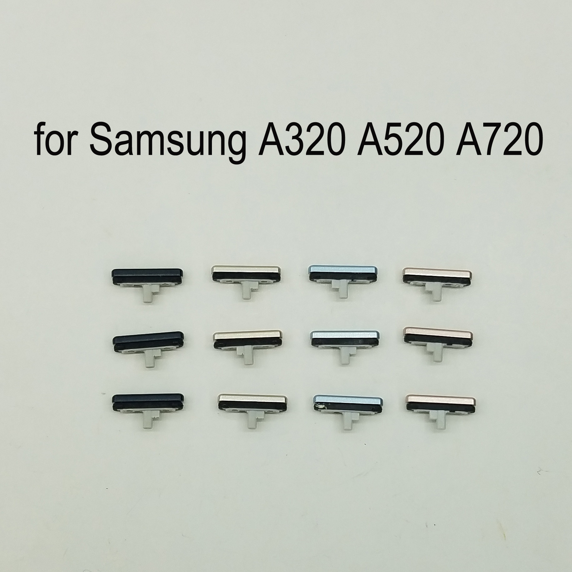 3pcs For Samsung Galaxy A3 A5 A7 A320 A520 A720 Phone Flex Cable Housing Frame Volume Power Button Side Key