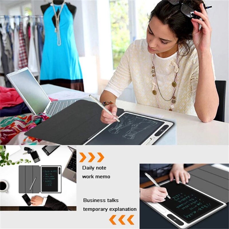 10.1 Inch LCD Writing Tablet Smart Business Electronic Small Blackboard Drawing Board with Protective Case
