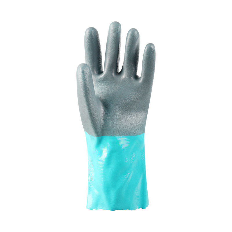 Öl beständige Handschuhe imprägnierte Gummi haut wasserdichte rutsch feste Peeling arbeiten super verschleiß feste, strap azier fähige Handschuhe