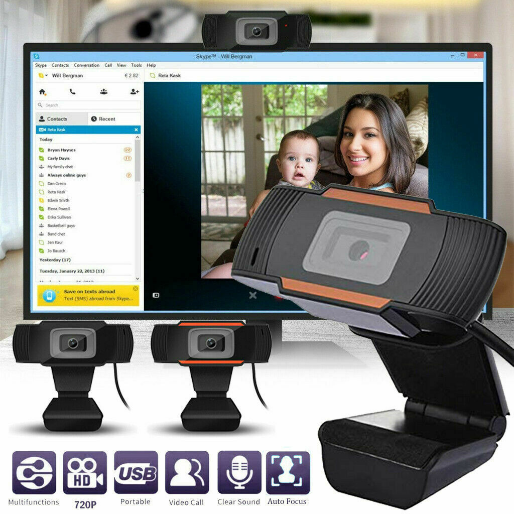 HD 1080P Web Camera 5MP Webcam USB3.0 Auto Focus Video Call with Mic for Computer PC Laptop For Video Conferencing Netmeeting