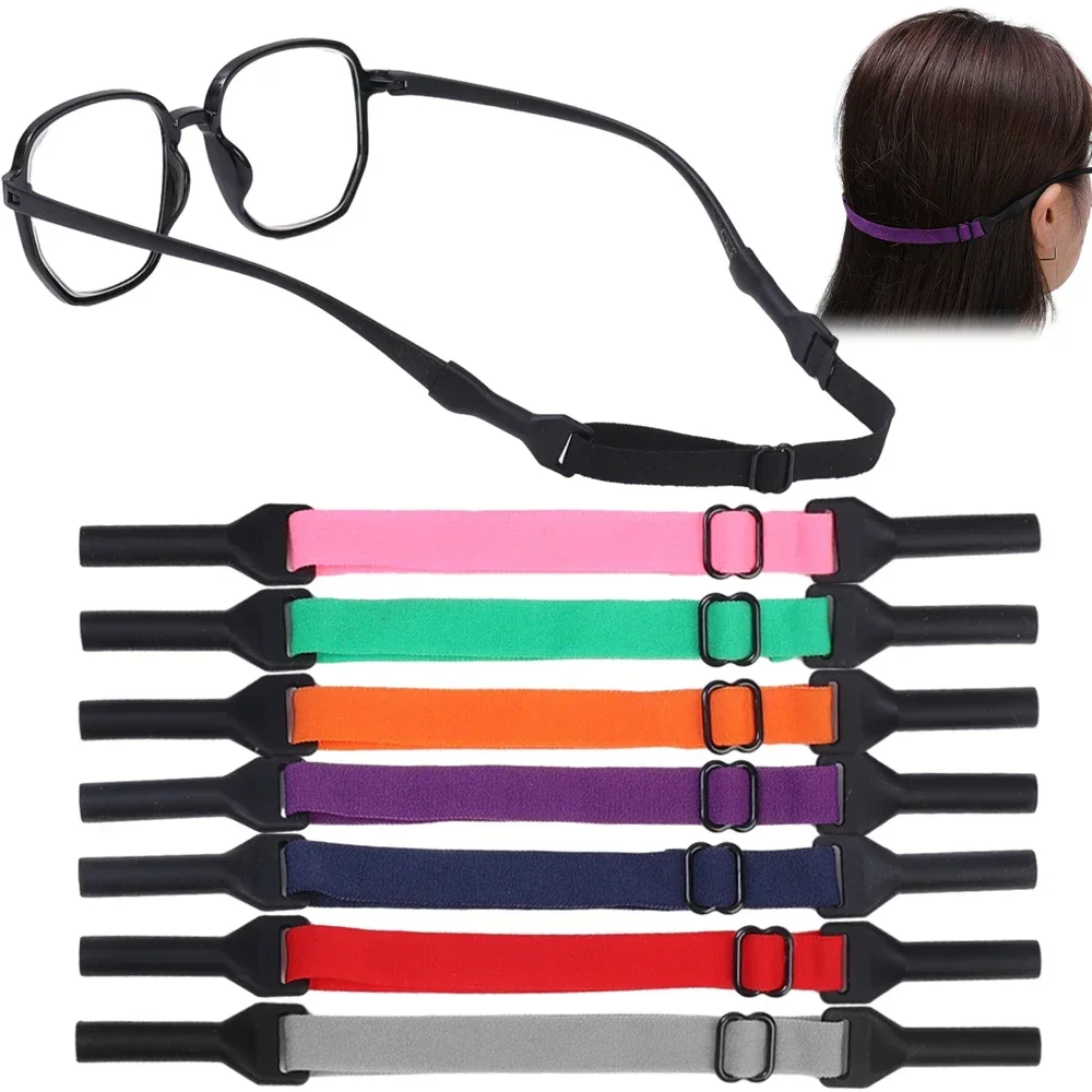 Colors Elastic Glasses Rope for Kid Adults Glasses Strap Change Size Sport Eyewear Strap Non Slip Anti Fixer Glasses Cord