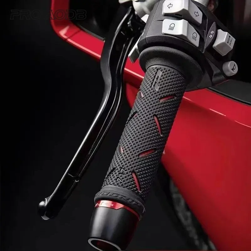 Manopla universal para guidão de motocicleta, para ducati 848/1098/1198 panigale 899 959 1199 1299 v4 v4s v4r v2 supersport950