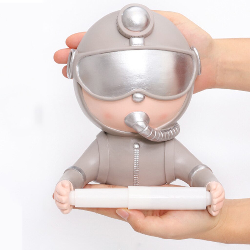Funny Diver Shape Toilet Paper Holder Home Tissue Storage Stand Rack Hanger